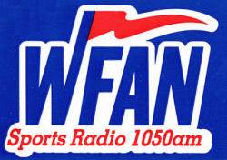 Sportsradio 1050 66 WFAN New York Jim Lampley Suzyn Waldman 25th Anniversary Francesa Russo Imus Carton